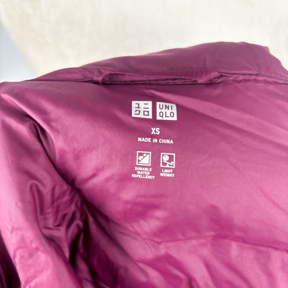 Uniqlo Pink Extra Light Down‎ Parka Jacket - Picture 6 of 8